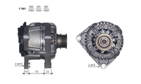 ALTERNATORE CA1833IR A801