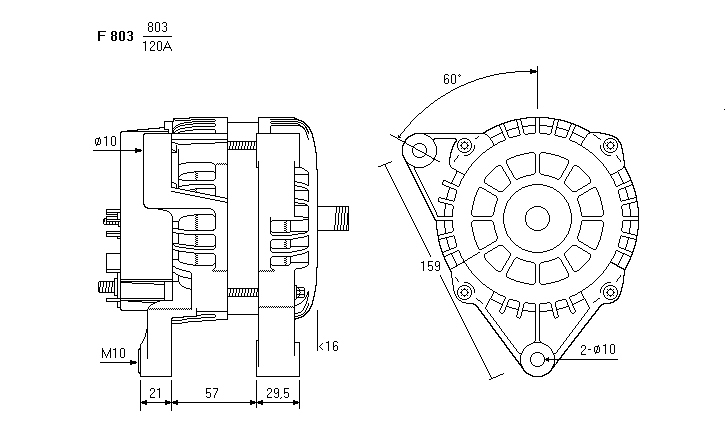ALTERNATORE CA1495IR