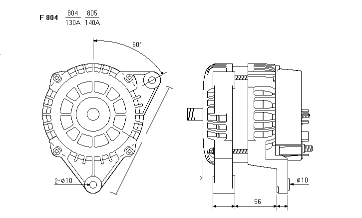 ALTERNATORE LRA2170