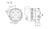 ALTERNATORE CA1503IR A838
