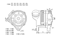 ALTERNATORE CA1064IR A851