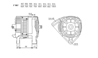 ALTERNATORE 7700431752 A907