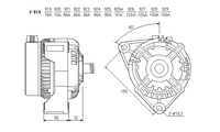 ALTERNATORE CA1155IR A919
