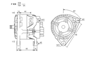 ALTERNATORE CA1217IR A939