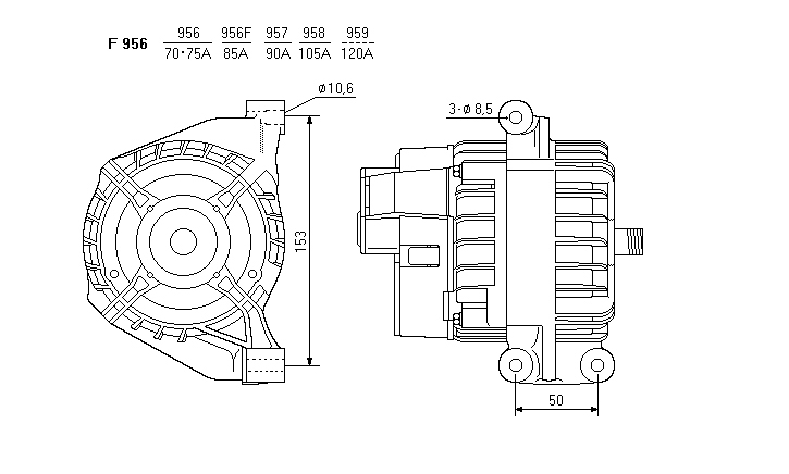 ALTERNATORE CS1766IR