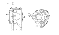 ALTERNATORE SG9051 A970