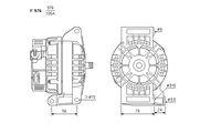 ALTERNATORE SG10S028 A976