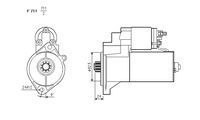 MOTORINO CS1187 M711
