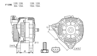 ALTERNATORE CA1778IR A1288C