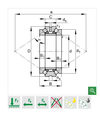 CUSCINETTO A RULLI M1/SP
