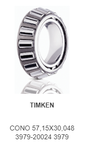 CUSCINETTI A RULLI CONICI
TIMKEN 3979