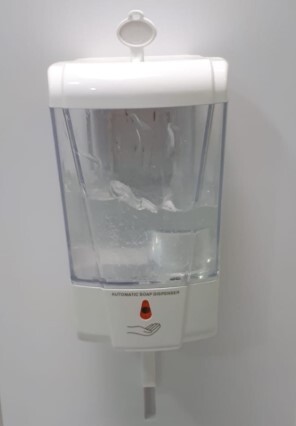 Dispense per le mani senza contatto