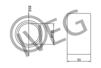 Cuscinetto Ruota a rulli DY6491