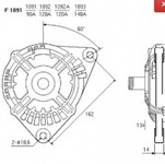ALTERNATORE 301557RI A1091C