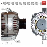 ALTERNATORE 301862RI A1297C